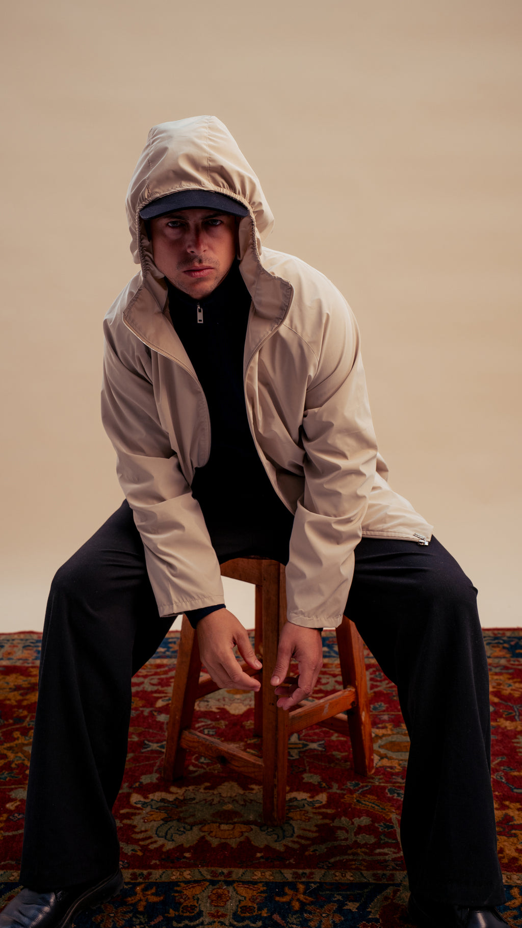 Waterproof Jacket | Cream