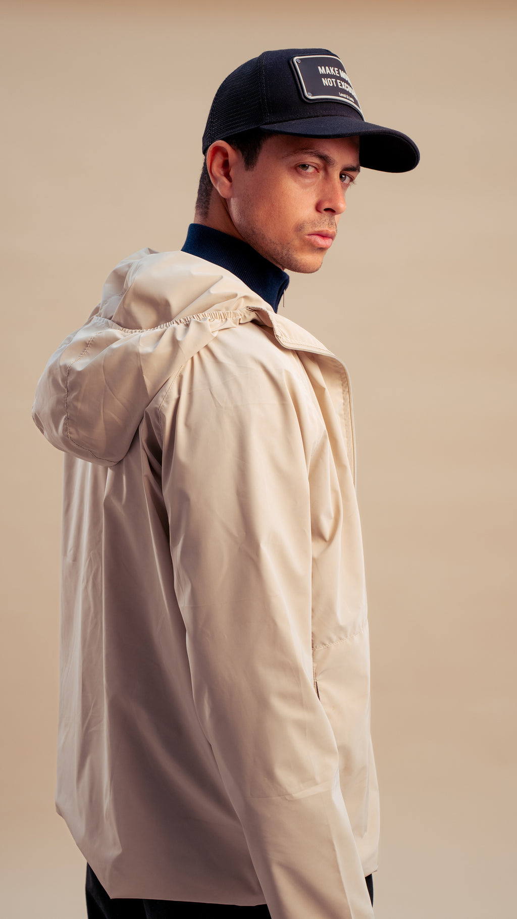 Waterproof Jacket | Cream