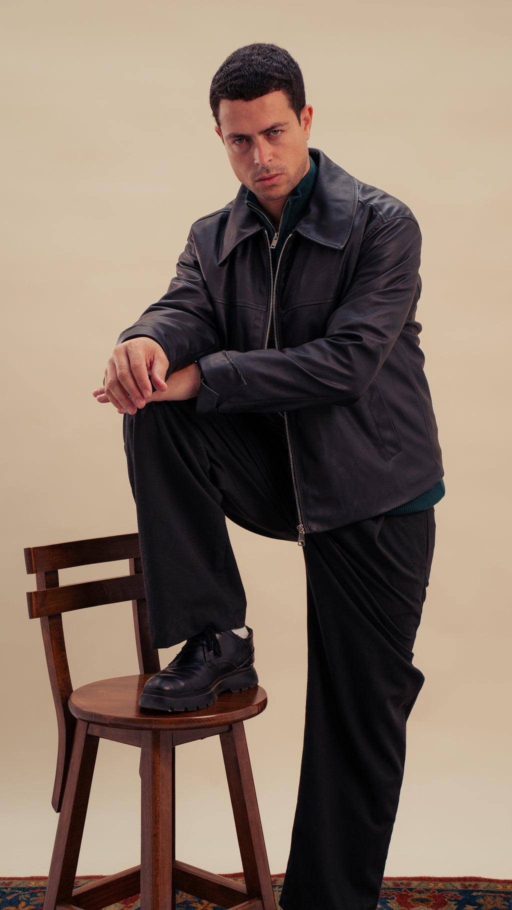 Leather Jacket | Black