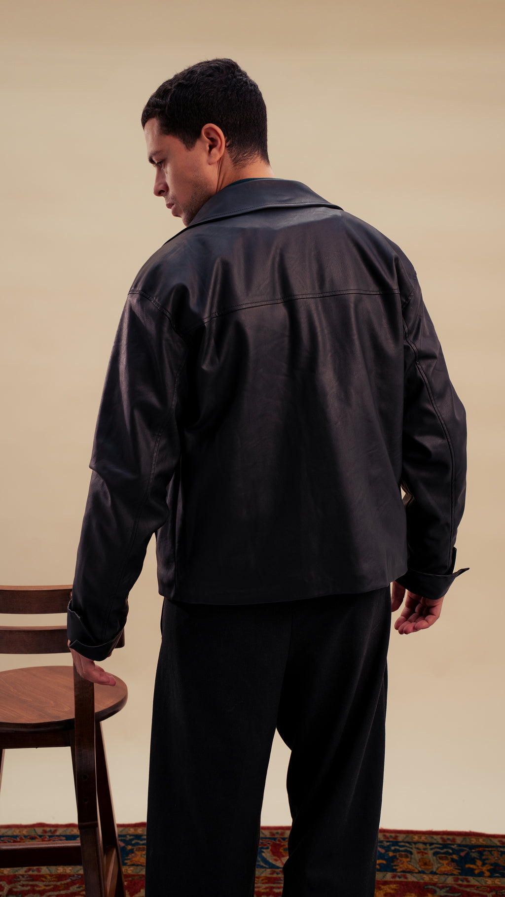 Leather Jacket | Black