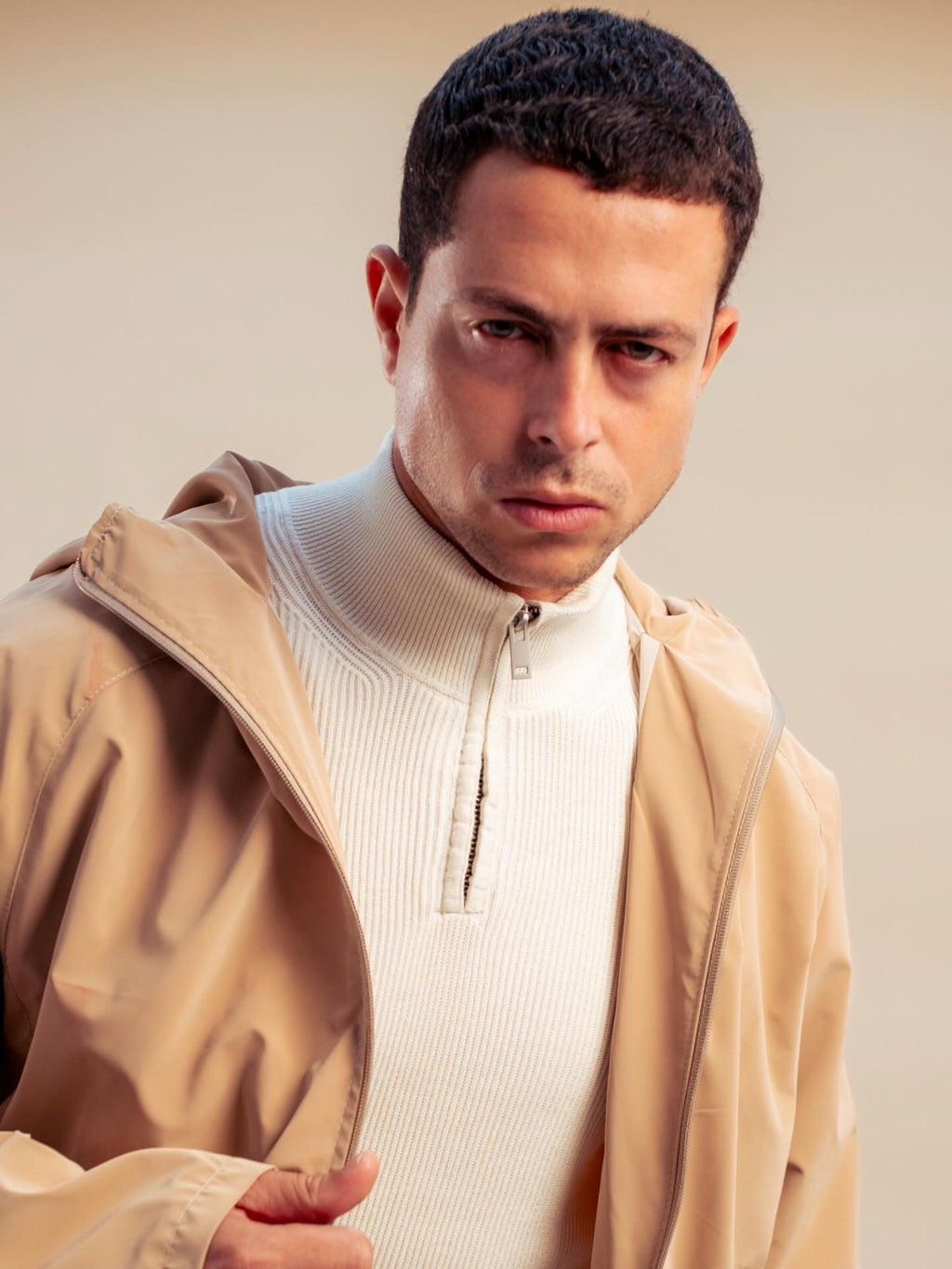 Waterproof Jacket | Beige