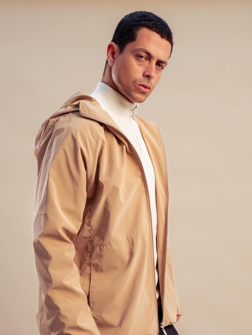 Waterproof Jacket | Beige