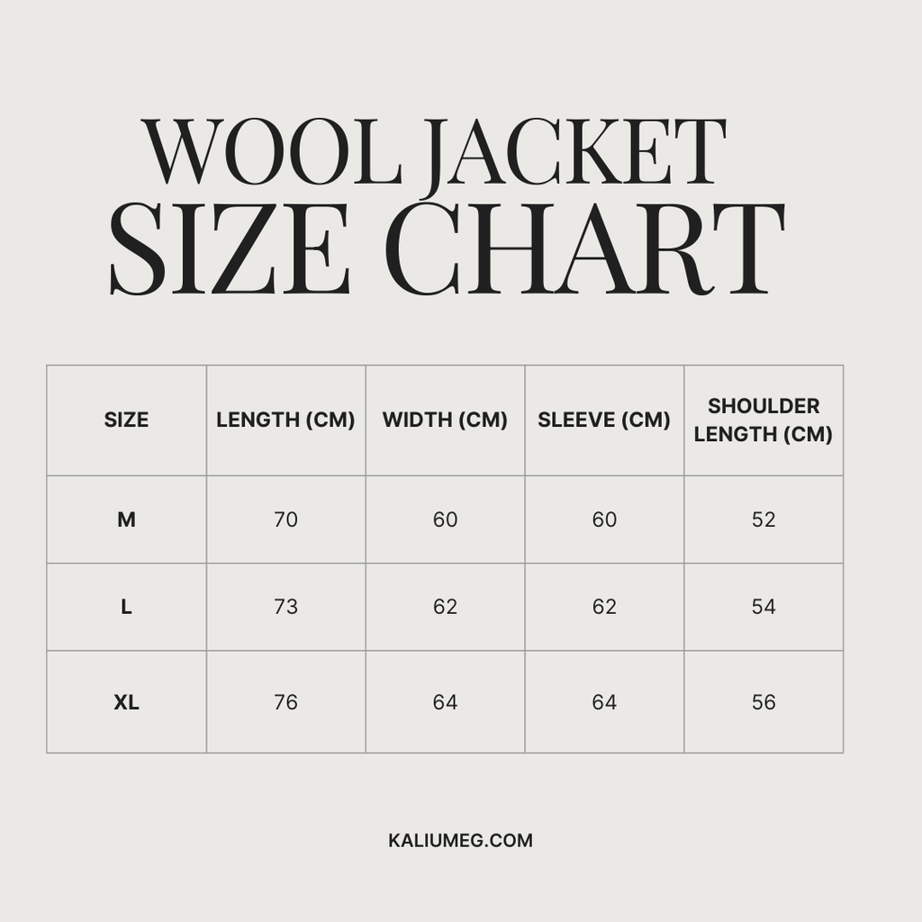 Grey Wool Jacket Coat